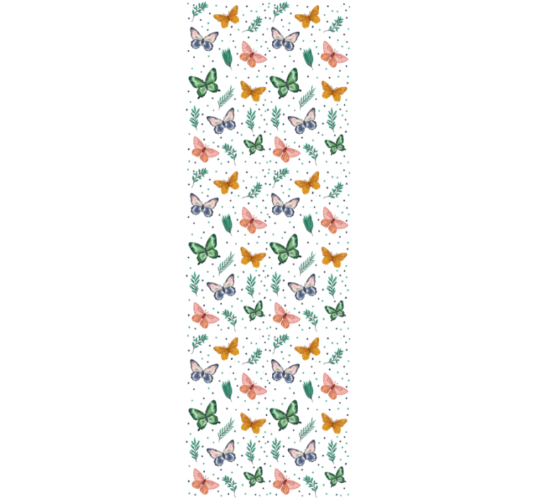 Butterfly Scatter butterfly wallpaper - TenStickers