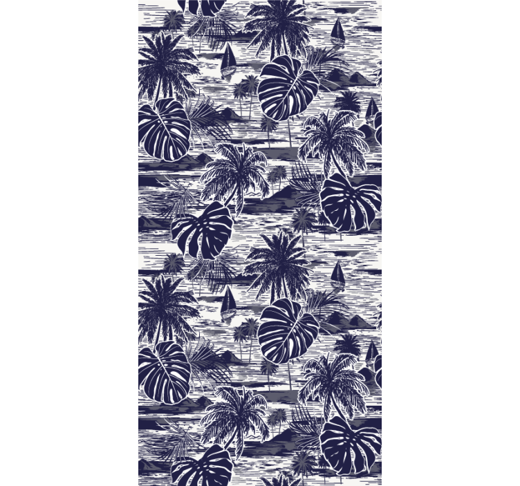 Tropical Seascape nature wallpaper - TenStickers