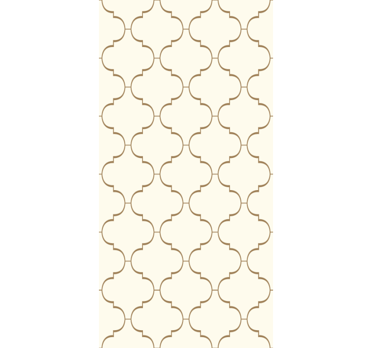 Ornate Trellis ornamental wallpaper - TenStickers