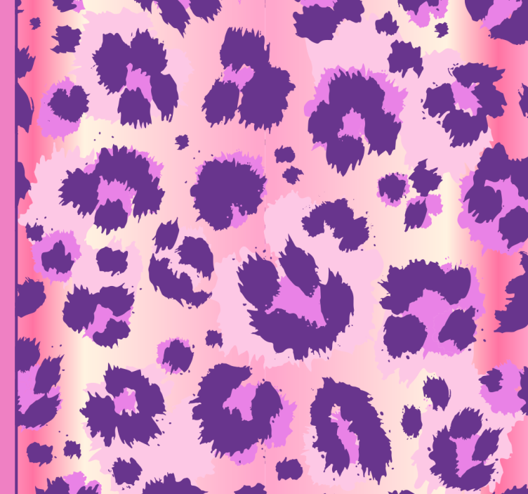 Leopard Print Panels leopards wallpaper - TenStickers