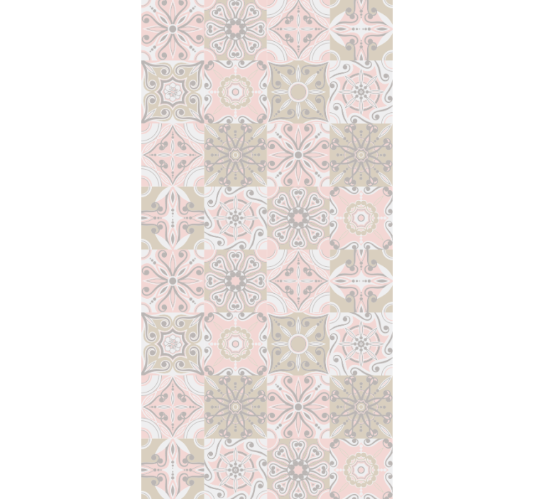 Tile Pattern tile wallpaper - TenStickers