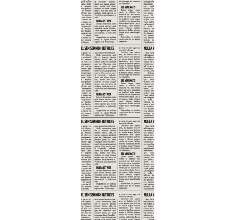 Newspaper design Vintage Wallpaper - TenStickers