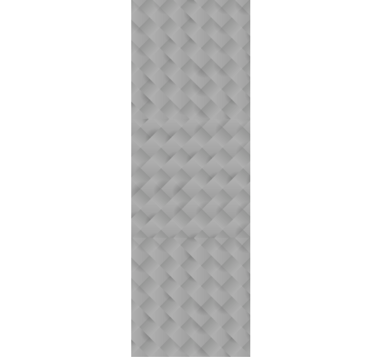 Geometric Depth gray wallpaper - TenStickers