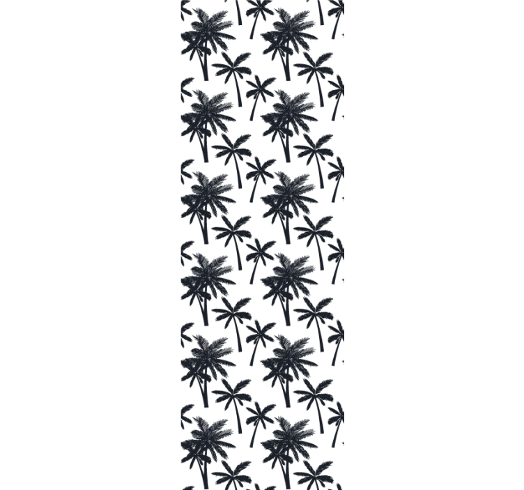 Palm Leaf Imprint leaf wallpaper - TenStickers