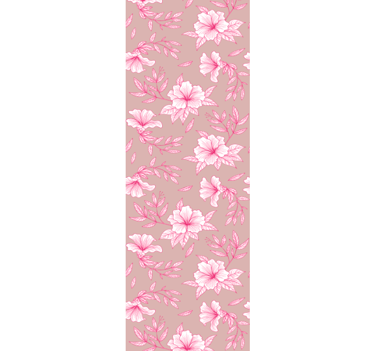 Floral Blossom Display flower wallpaper - TenStickers