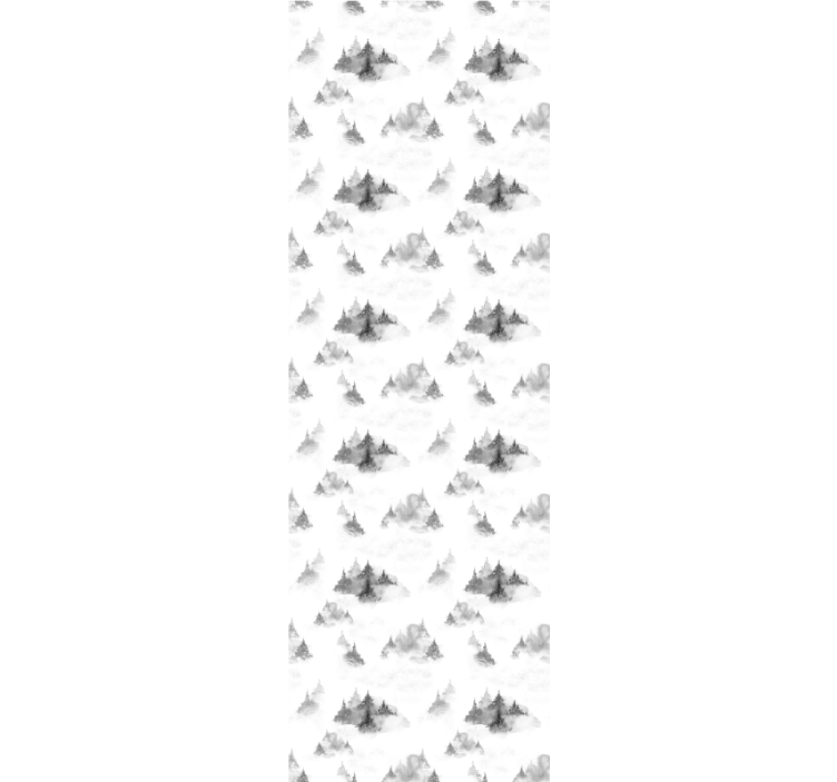 Mountain Range Motif landscape wallpaper - TenStickers