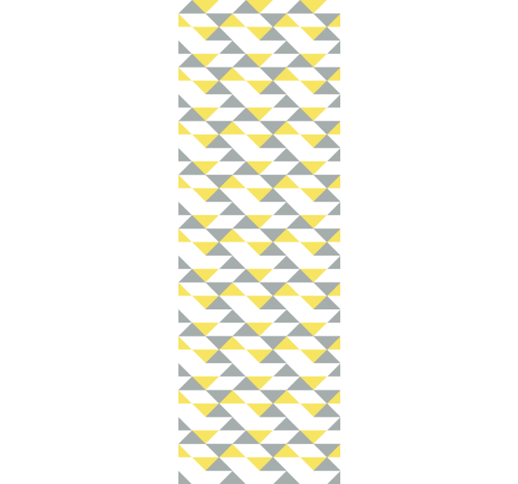 Geometric Triangle geometric wallpaper - TenStickers
