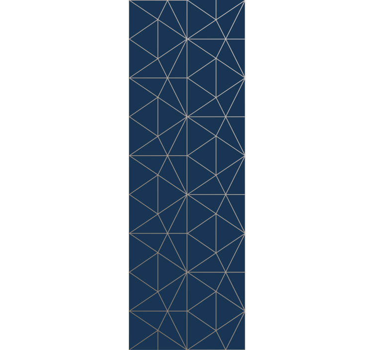 Geometric Line Motif geometric wallpaper - TenStickers