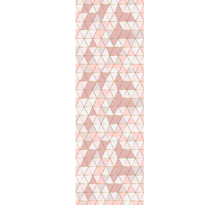 Geometric Triangular triangle wallpaper - TenStickers