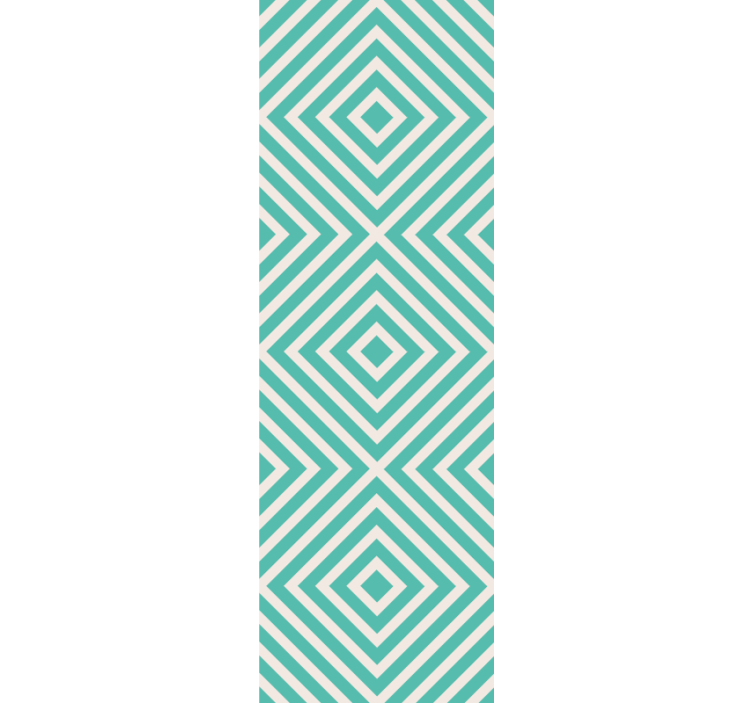 Dazzling Diamond Pattern geometric wallpaper - TenStickers