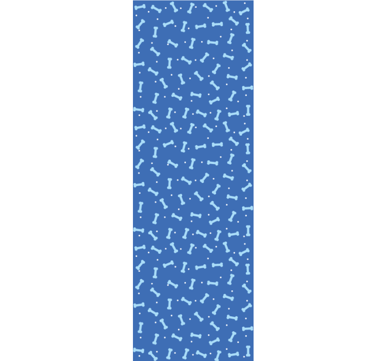 Geometric Bone Motif dogs wallpaper - TenStickers