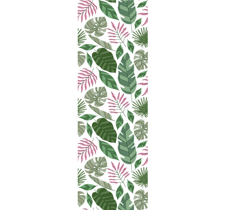 Leafy Botanical Patterns nature wallpaper - TenStickers