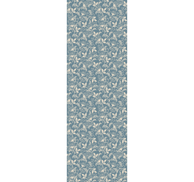 Floral Vintage Pattern floral ornament wallpaper - TenStickers