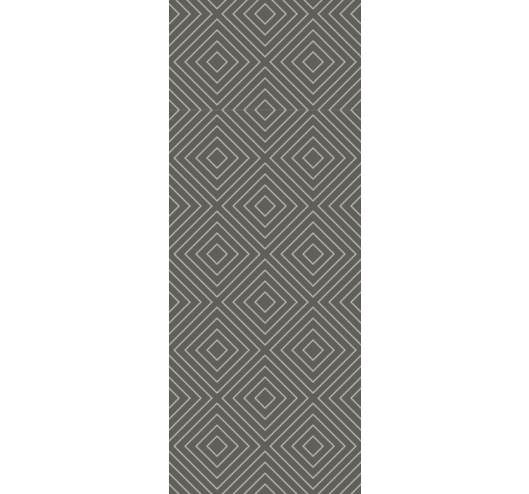 Diamond Geometric geometric wallpaper - TenStickers