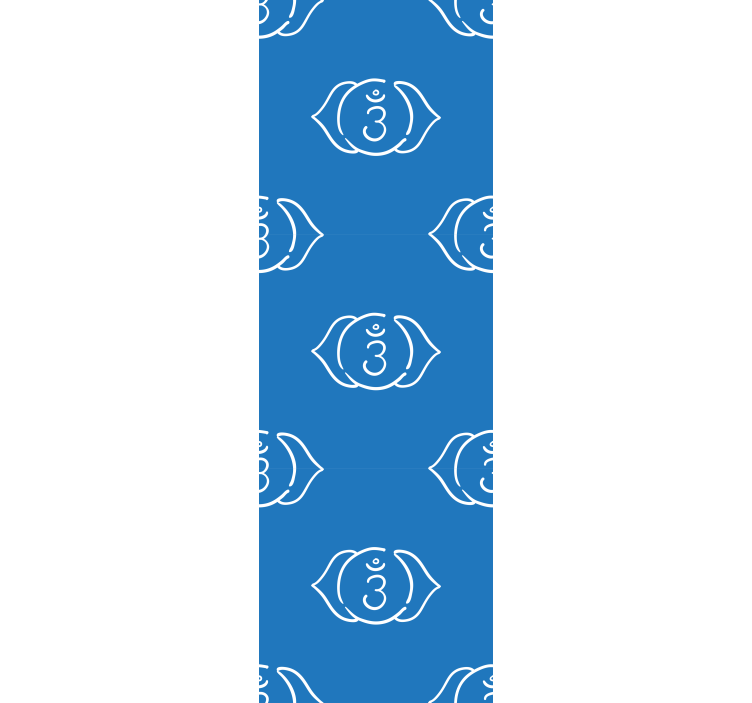 Fish Pattern Motif fish wallpaper - TenStickers