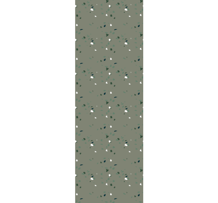 Botanical Confetti leaf wallpaper - TenStickers