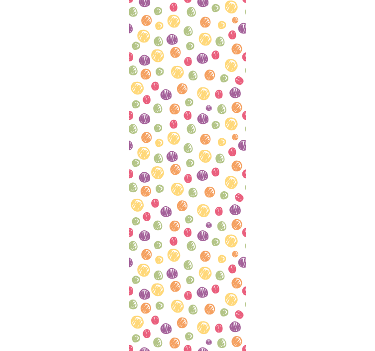Polka Dot Burst polka dots wallpaper - TenStickers