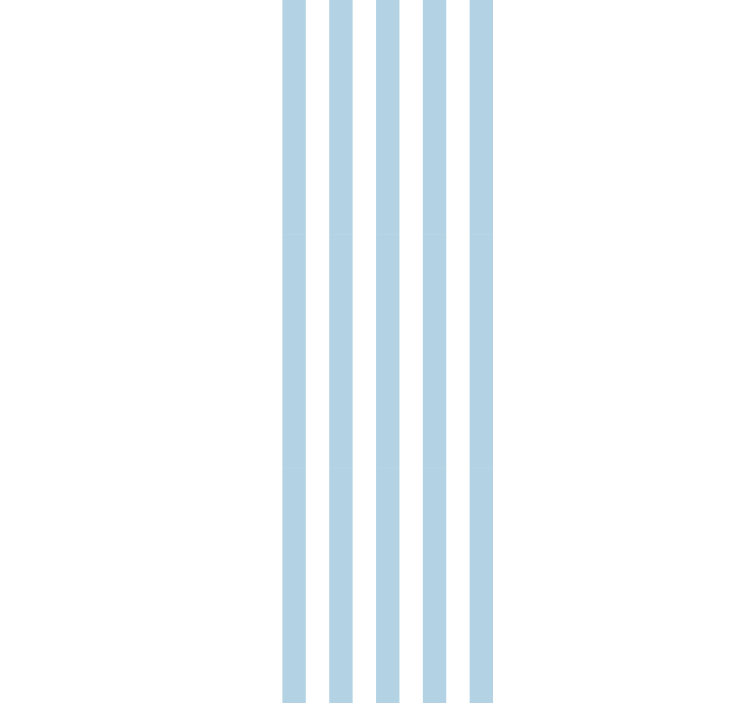 Striped Nursery vertical line wallpaper - TenStickers