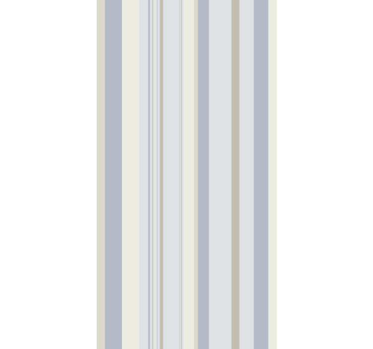 Gray elegant motif vertical line wallpaper - TenStickers