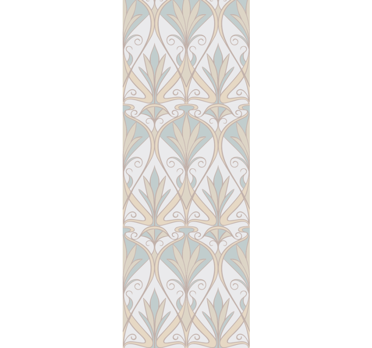 Art Deco Revival tile wallpaper - TenStickers