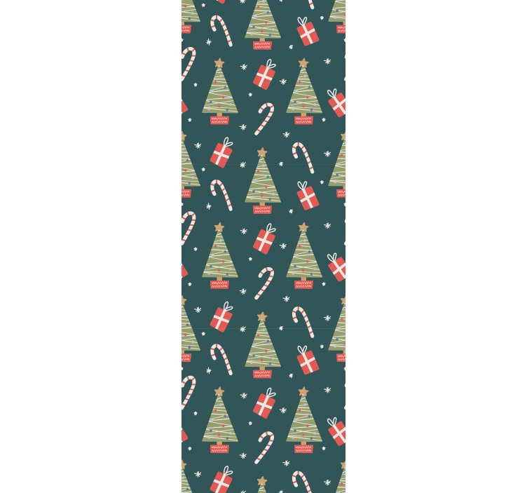 Festive Season Decor christmas wallpaper - TenStickers