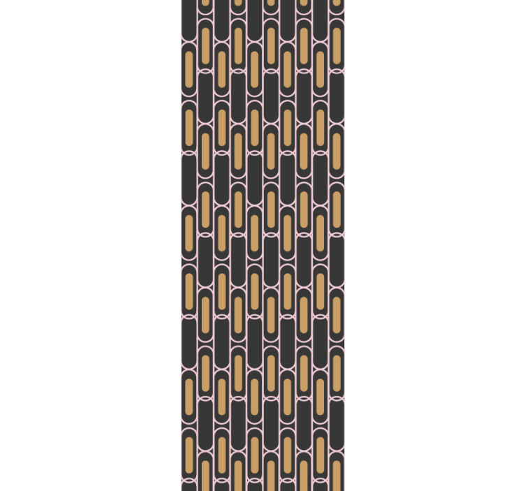 Geometric Line Arrangement modern wallpaper - TenStickers