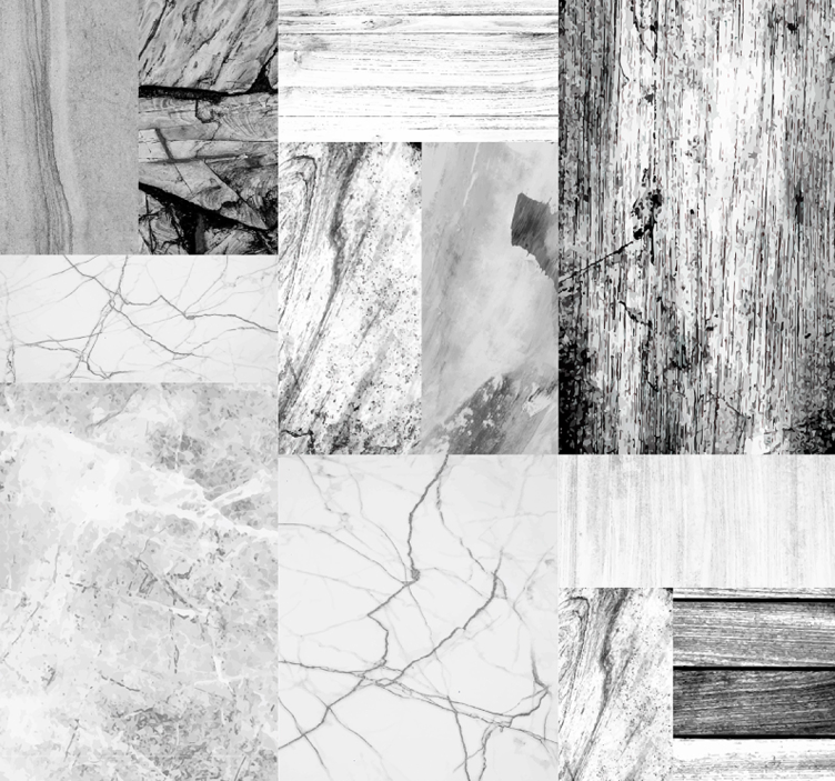 Marble puzzle Textured Wallpaper - TenStickers