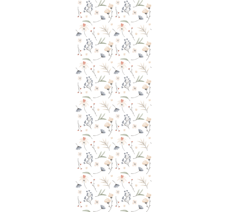 Delicate floral arrangement flower wallpaper - TenStickers