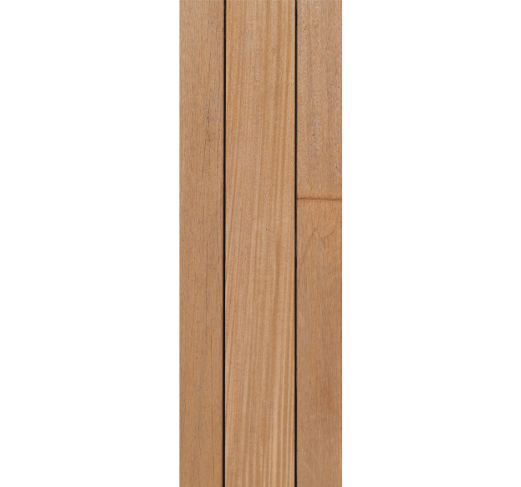 Brown simple planks wood wallpaper - TenStickers