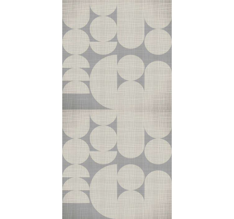 Gray geometric variation abstract wallpaper - TenStickers