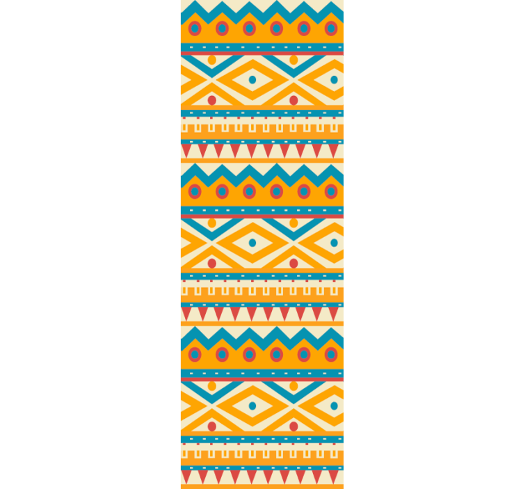Native American tribal pattern Wallpaper - TenStickers