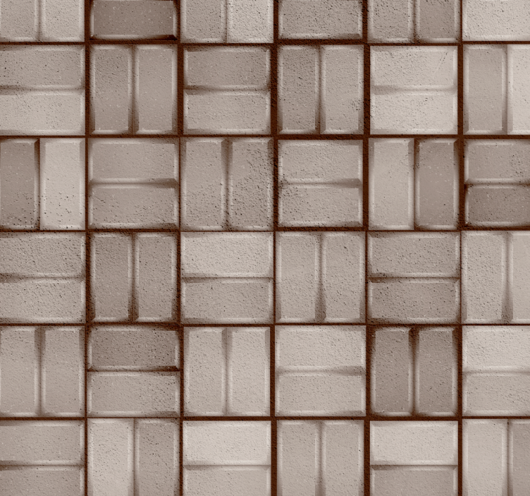 Stone background: mosaic Textured Wallpaper - TenStickers