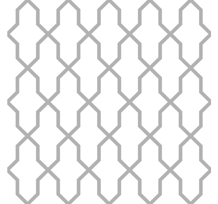 Grey harmony shapes wallpaper - TenStickers