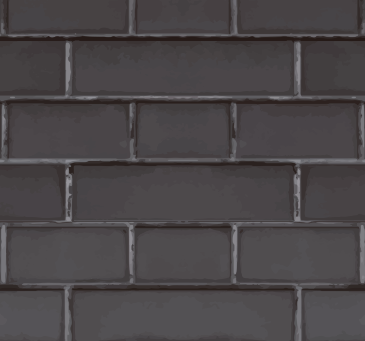 Textured Brick Facade brick wallpaper - TenStickers