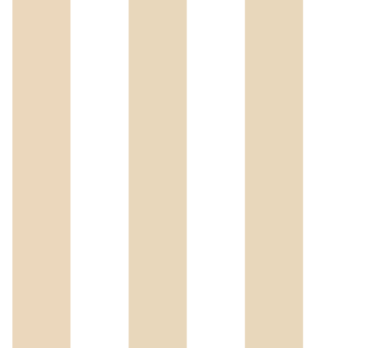 White and beige colours vertical line wallpaper - TenStickers
