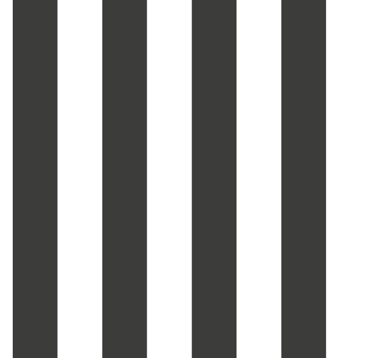Black and white colours vertical line wallpaper - TenStickers