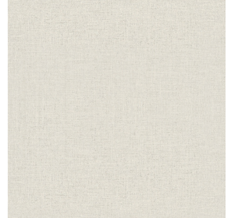 Beige linen effect hallway wallpaper - TenStickers