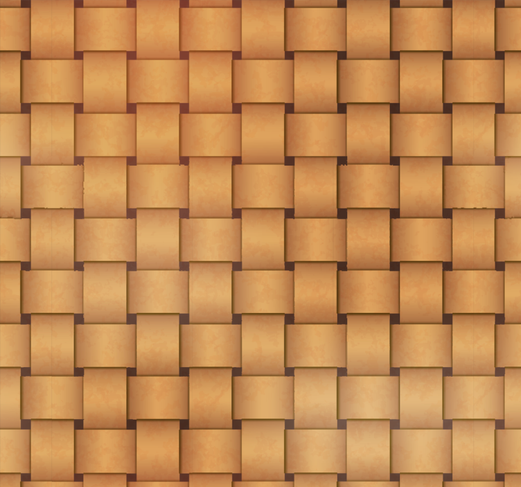 Wooden Grid Pattern wood wallpaper - TenStickers