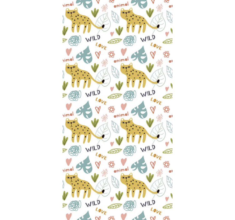Jungle for Kids Childrens Wallpaper - TenStickers