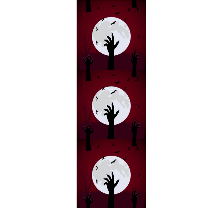 Realistic Halloween background Wallpaper - TenStickers