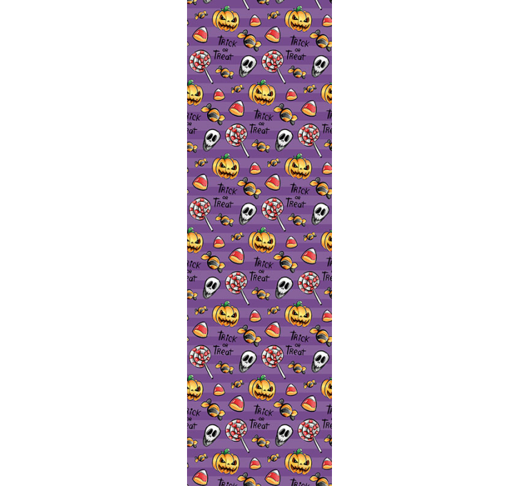 Spooky Treats Theme halloween wallpaper - TenStickers