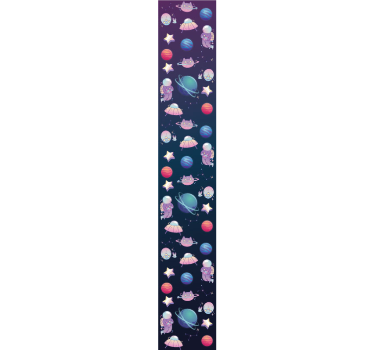 Outer space adventure kids wallpaper - TenStickers