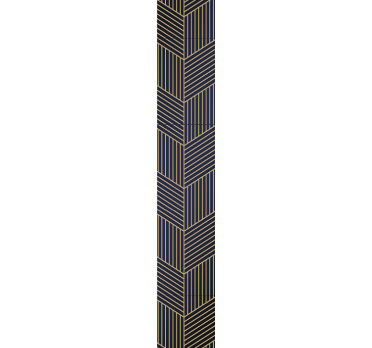 Angular Geometric Pattern geometric wallpaper - TenStickers