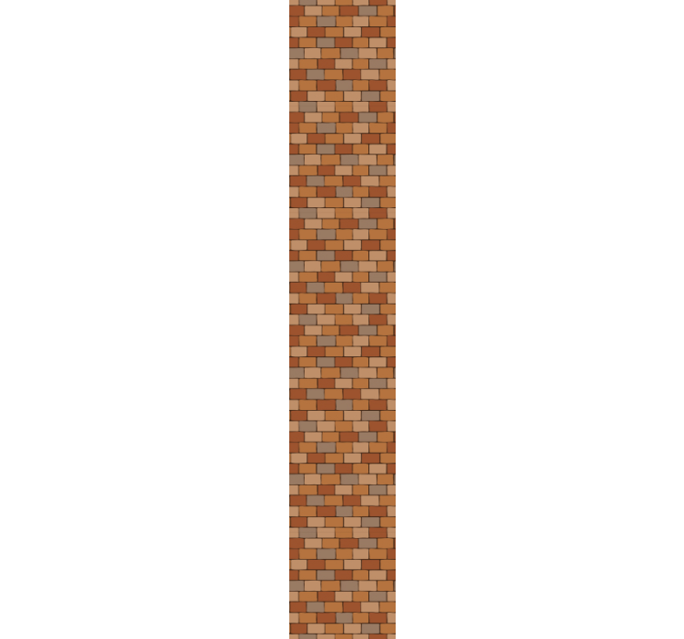 Brick Inspiration brick wallpaper - TenStickers
