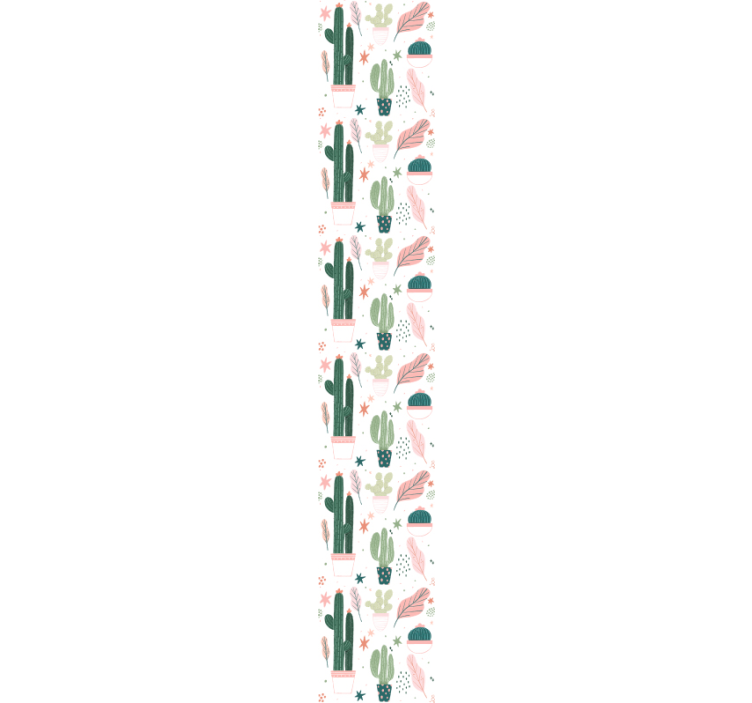 Cacti Pattern nature wallpaper - TenStickers