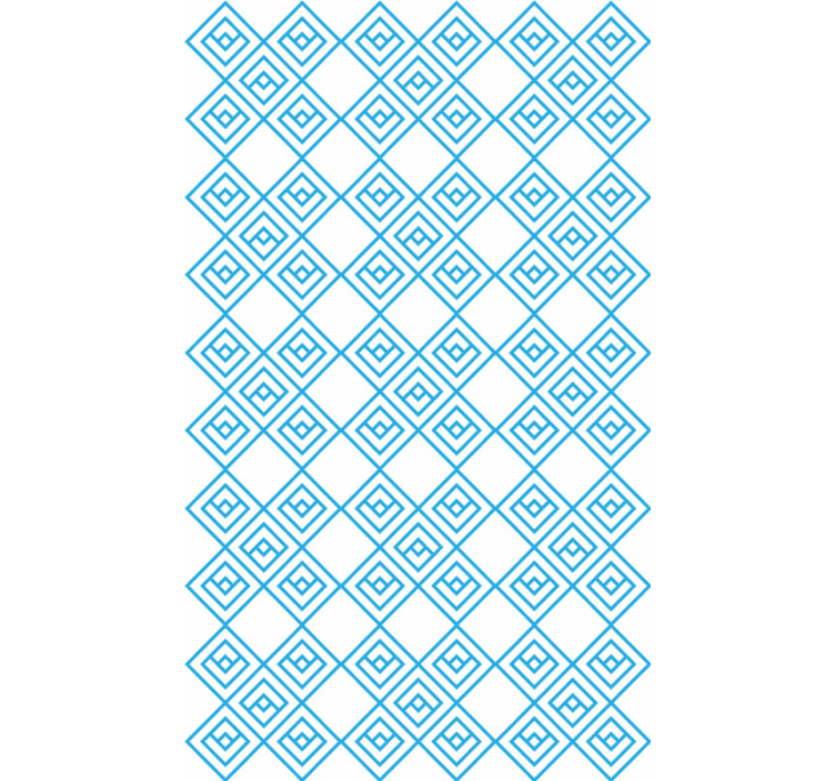 Geometric Diamond Pattern geometric wallpaper - TenStickers