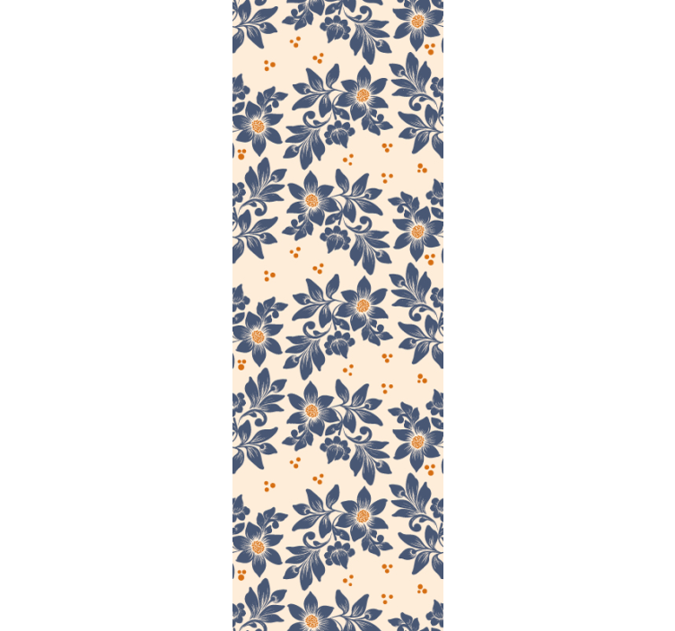 Classical luxury pattern Flowery wallpaper - TenStickers