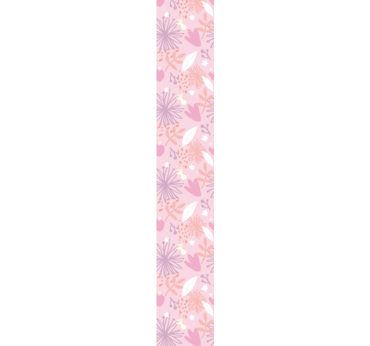 Floral Pattern Delight flower wallpaper - TenStickers