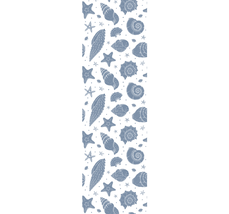 Seashell Motif nature wallpaper - TenStickers