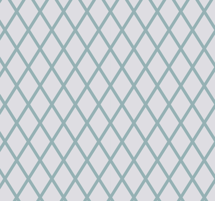 Geometric Gem geometric wallpaper - TenStickers